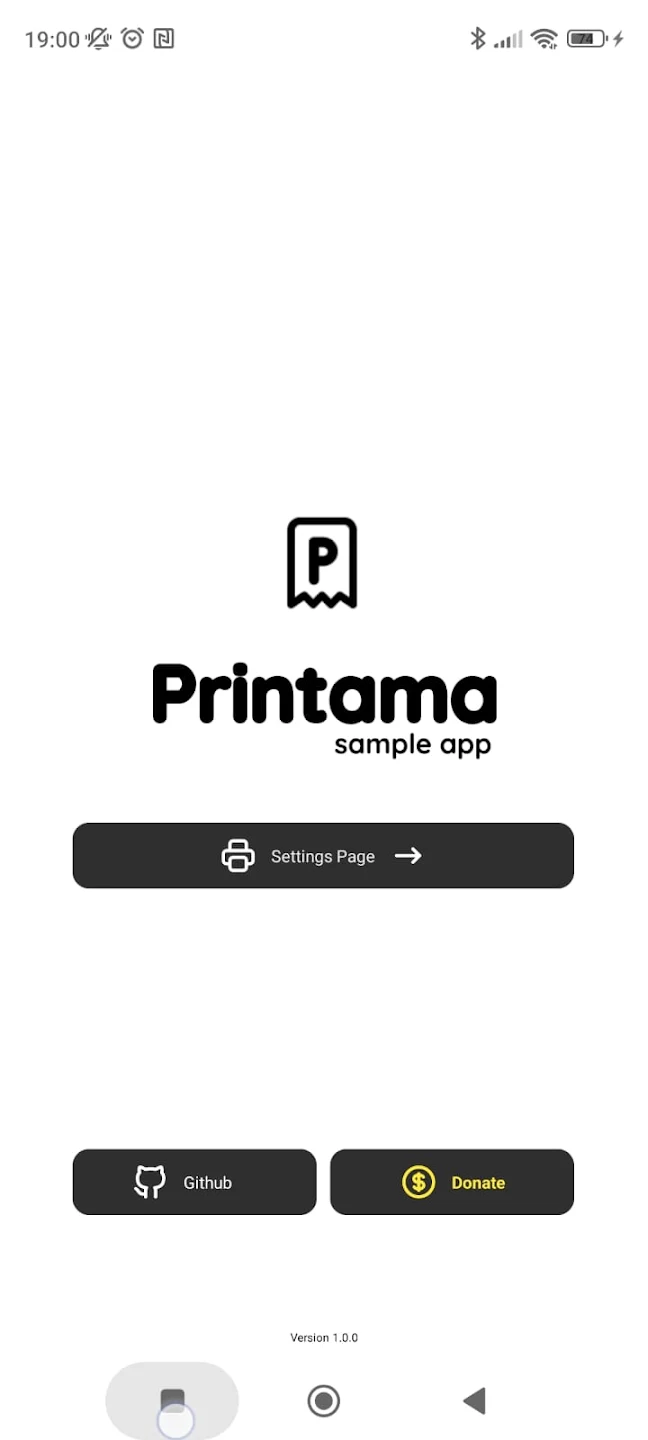 Printama Sample App icon
